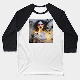 women's paintings Surrealism art watercoler Baseball T-Shirt